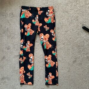 Boo-hoo Teddy, orange and black men’s pants, pre-owned